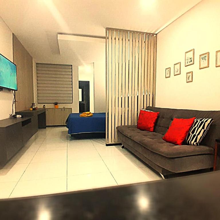 5L - Monoambiente Moderno y Equipado Smart TV 50 y Lavadora - Apartamento de 1 dormitorio - 3