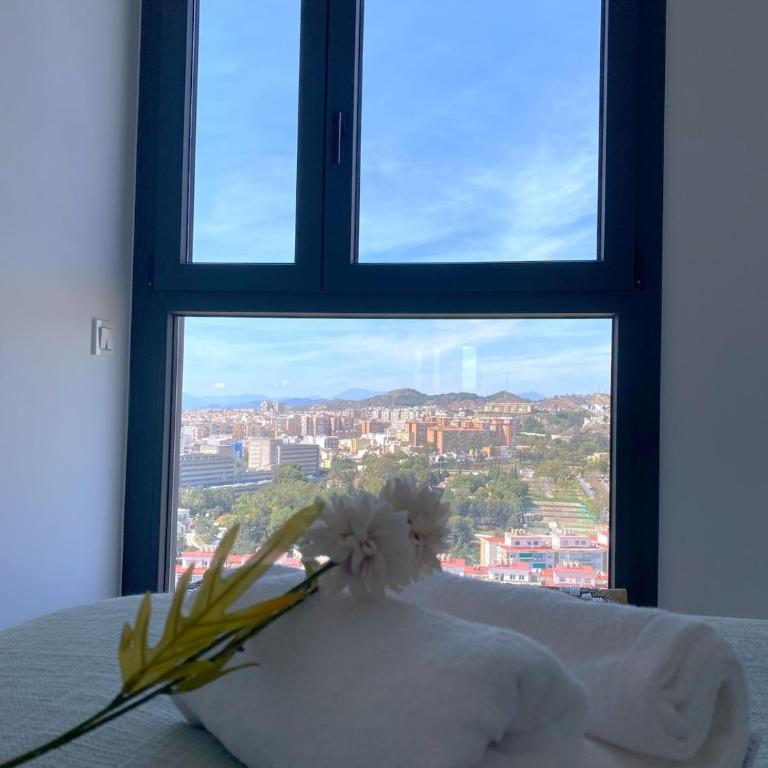 Skyline Málaga Center, Luxury, Planta 20 - Apartamento de 1 dormitorio - 35