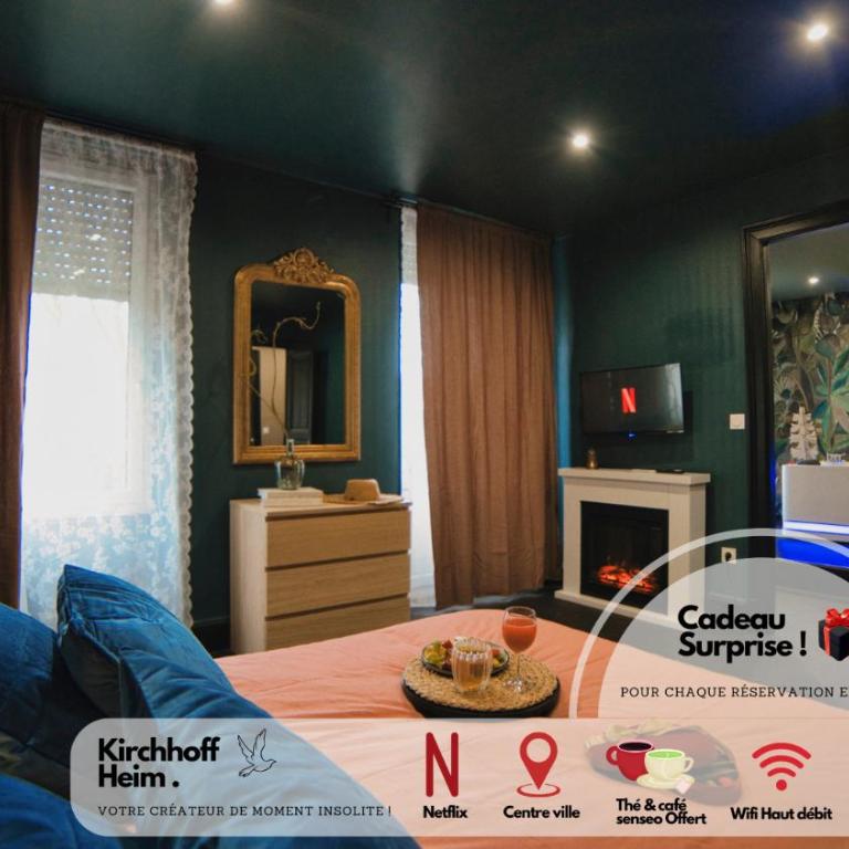 Colonial Insolite HautDeGamme Jacuzzi Privatif - Apartment mit 1 Schlafzimmer - 1