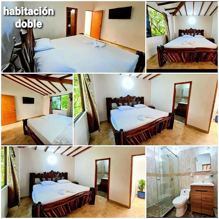 Hotel Santorini Aldea Doradal - Habitación Deluxe con cama extragrande - 1