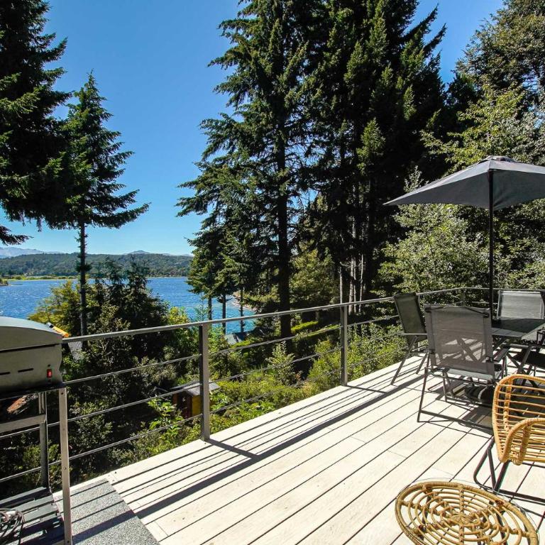 Casa alta vista panoramica lago Moreno, cochera, moderno - Apartamento de 2 dormitorios - 77