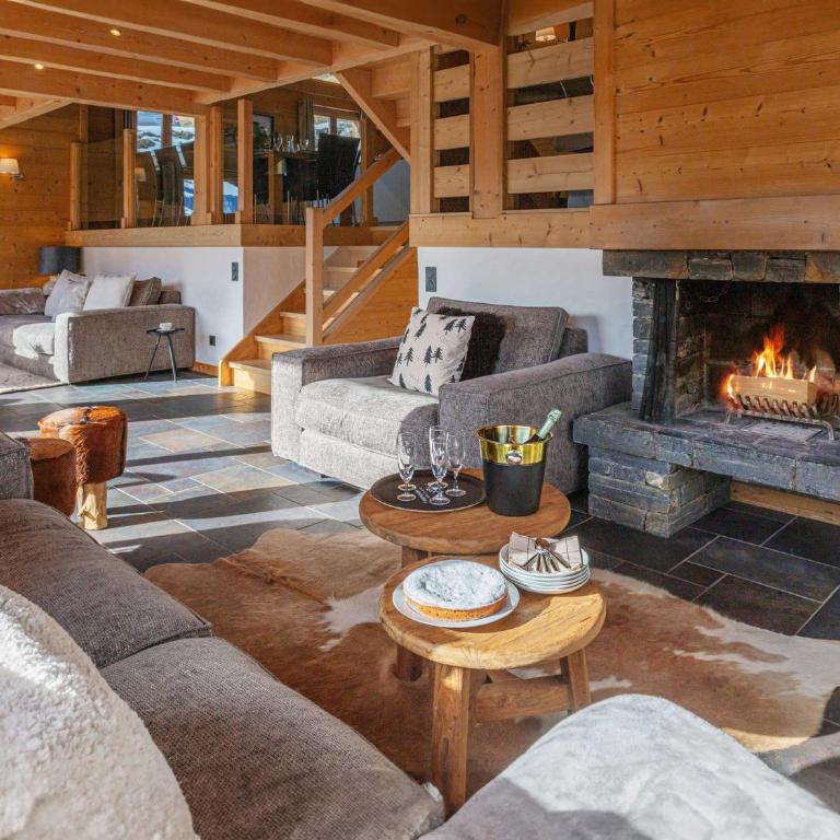 Chalet 4★, 12 pers, spa, vue panoramique, proche navette - FR-1-304-302 - Chalet - 2