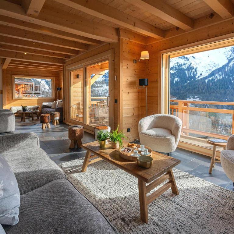 Chalet 4★, 12 pers, spa, vue panoramique, proche navette - FR-1-304-302 - Chalet - 6