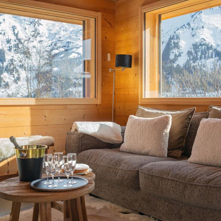 Chalet 4★, 12 pers, spa, vue panoramique, proche navette - FR-1-304-302 - Chalet - 10