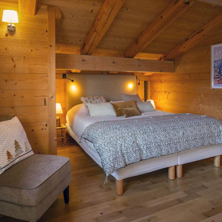 Chalet 4★, 12 pers, spa, vue panoramique, proche navette - FR-1-304-302 - Chalet - 14