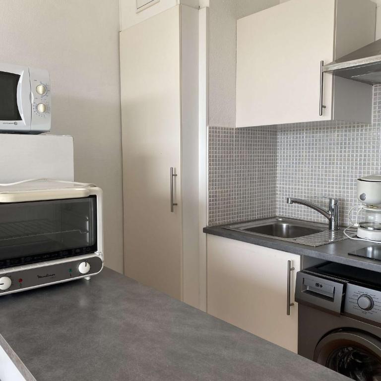 Appartement T1 lumineux avec balcon et vue sur étang à Balaruc-les-Bains - FR-1-553-295 - Apartment - 7