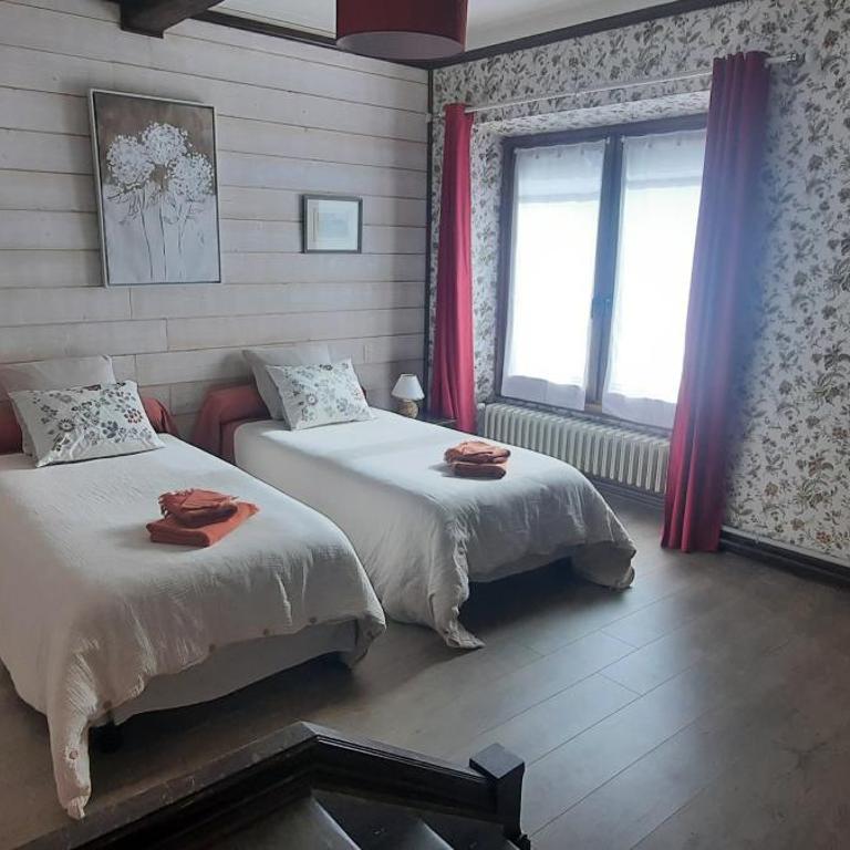 Les Vagabonds du Mont - Chambre Double ou Lits Jumeaux Standard - Vue sur Jardin - 8