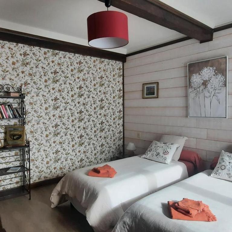 Les Vagabonds du Mont - Chambre Double ou Lits Jumeaux Standard - Vue sur Jardin - 9