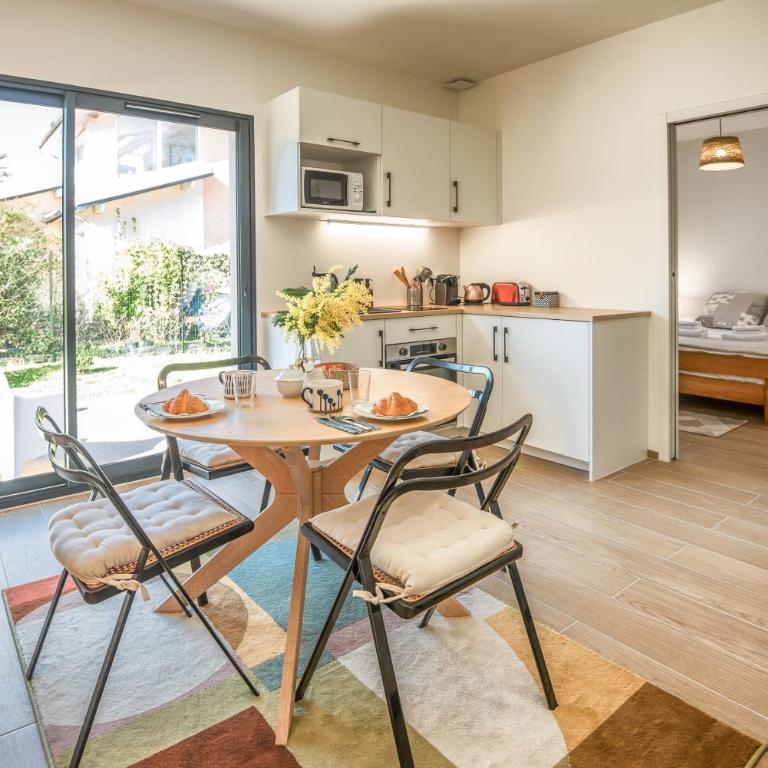 Escapade à 2 Bassin Arcachon - jardin - WiFI - Appartement 1 Chambre - 15