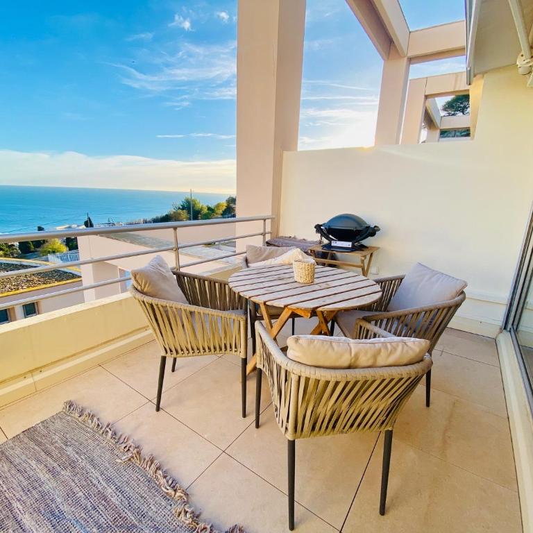 Azur 2 vue sublime clim, parking, terrasse - Apartamento con vistas al mar - 7