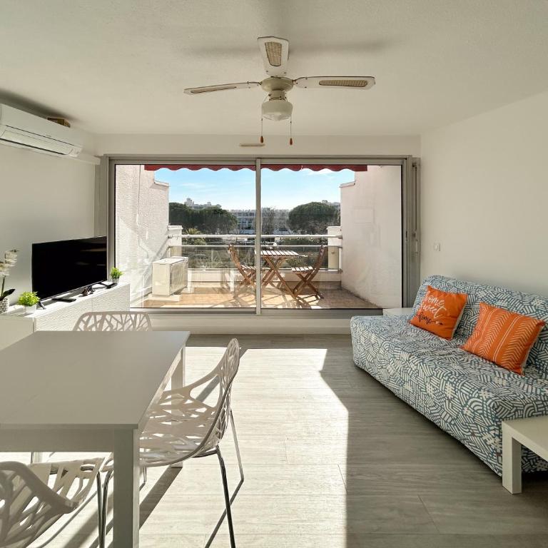 Pacific - studio avec terrasse parking et clim - Appartamento con 1 Camera da Letto - 2