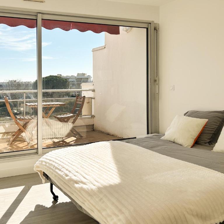 Pacific - studio avec terrasse parking et clim - Appartamento con 1 Camera da Letto - 14
