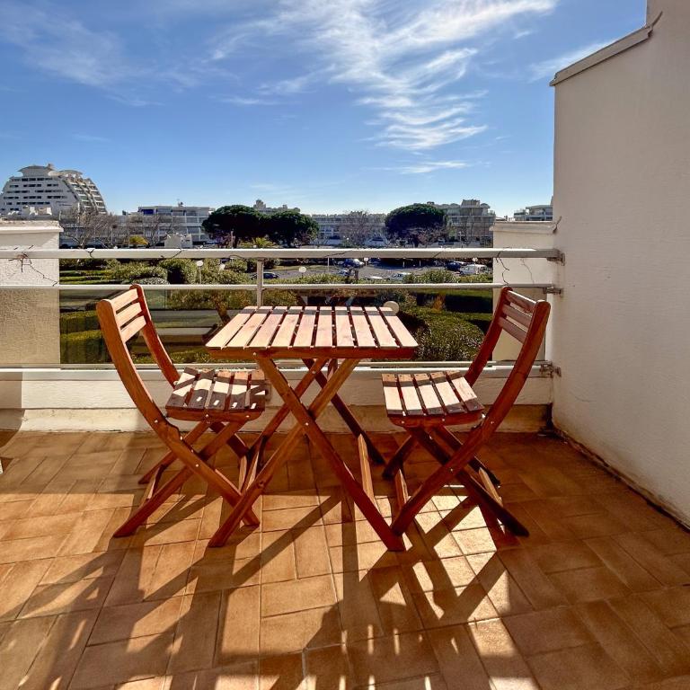 Pacific - studio avec terrasse parking et clim - Appartamento con 1 Camera da Letto - 3