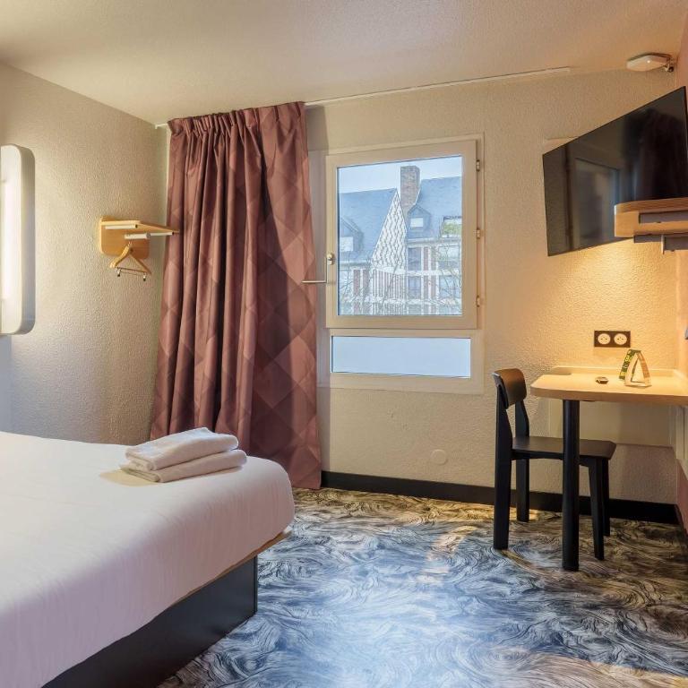 B&B HOTEL Troyes Centre - Chambre Double - Accessible aux Personnes à Mobilité Réduite - 1