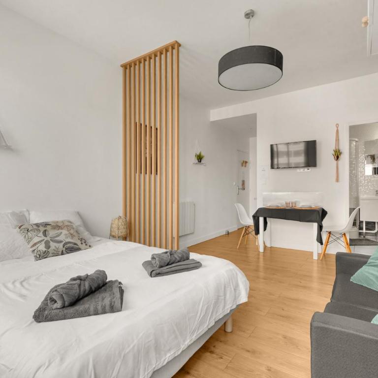 L'Exotique Urbain - Studio Cosy - Métro & Gare - Apartment mit 1 Schlafzimmer - 12