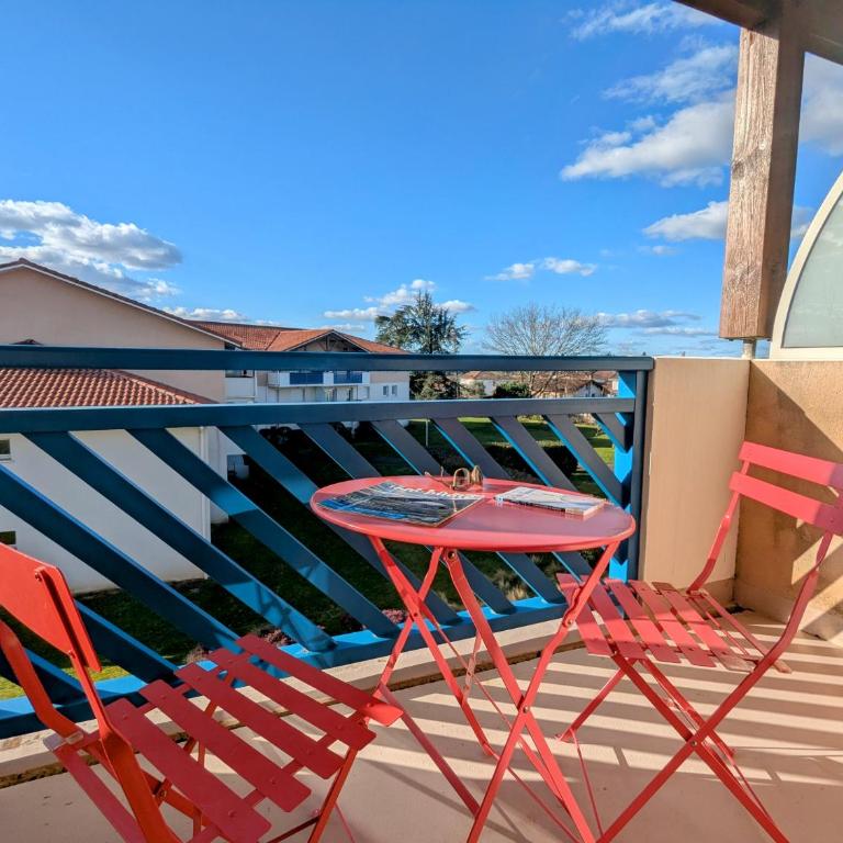 Refuge du pilote, Vue parc, Parking, Thermes 10 min - Appartamento con 1 Camera da Letto - 6