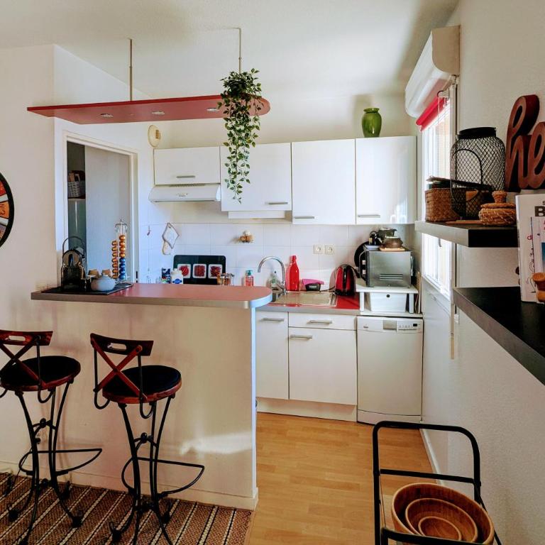 Refuge du pilote, Vue parc, Parking, Thermes 10 min - Appartamento con 1 Camera da Letto - 8