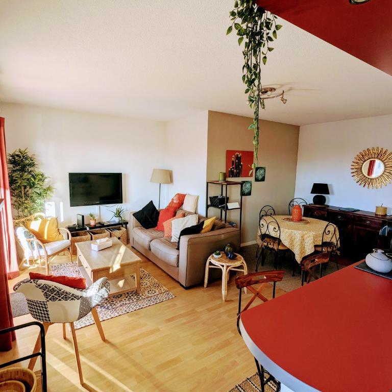 Refuge du pilote, Vue parc, Parking, Thermes 10 min - Appartamento con 1 Camera da Letto - 1