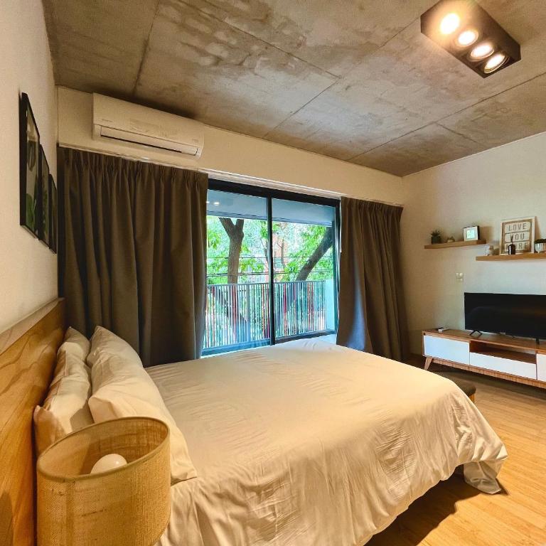 Enjoy VALLANhost Soler Art Studios -22 - Habitación Doble Económica - 1