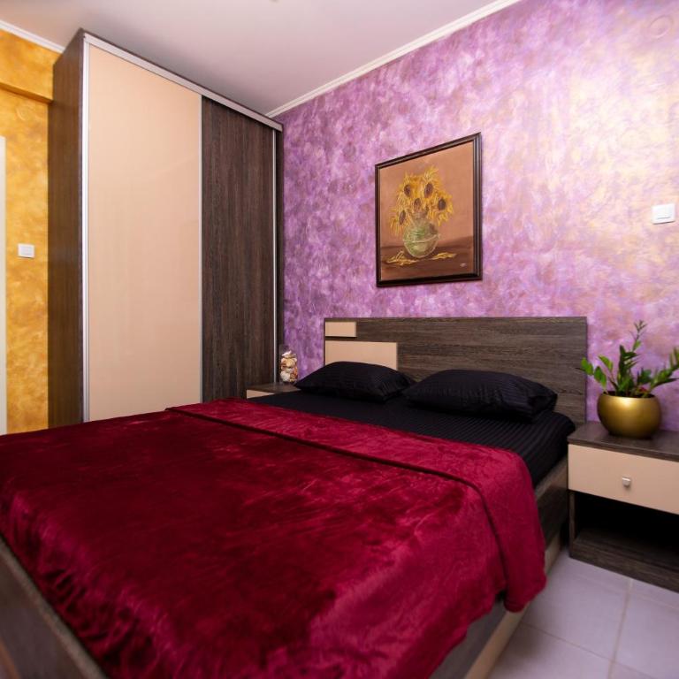 Central Budva M Lux Apartments - Apartman sa 2 Spavaće Sobe i Balkonom - 14