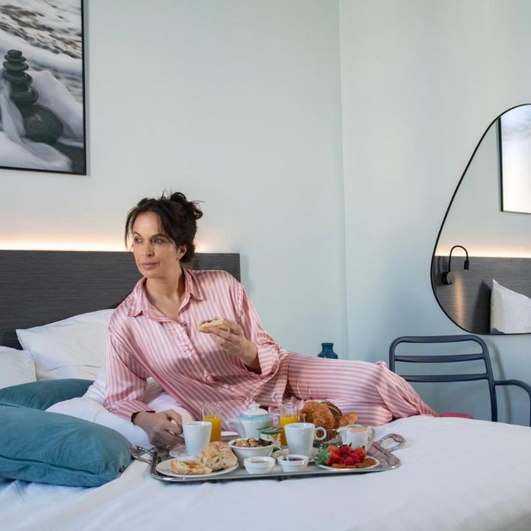 Best Western Alba - Chambre Lit Queen-Size Deluxe - Non-Fumeurs - 11
