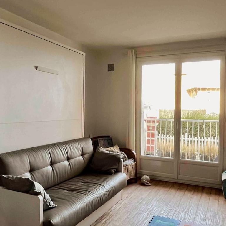 Vue mer, balcon, 50m plage & village, au calme - centre ville historique, 2P pour 4 maximum - Appartement 1 Chambre - 34