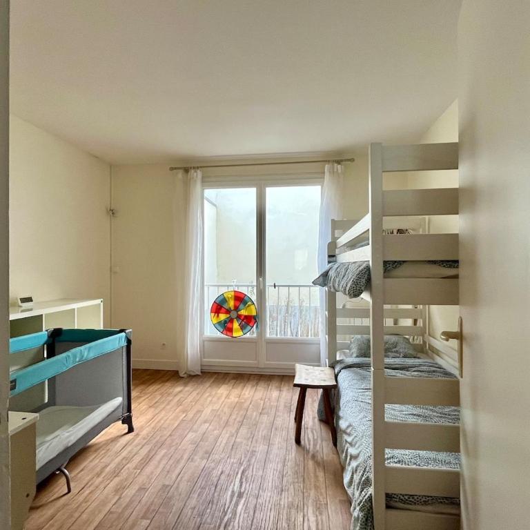 Vue mer, balcon, 50m plage & village, au calme - centre ville historique, 2P pour 4 maximum - Appartement 1 Chambre - 8