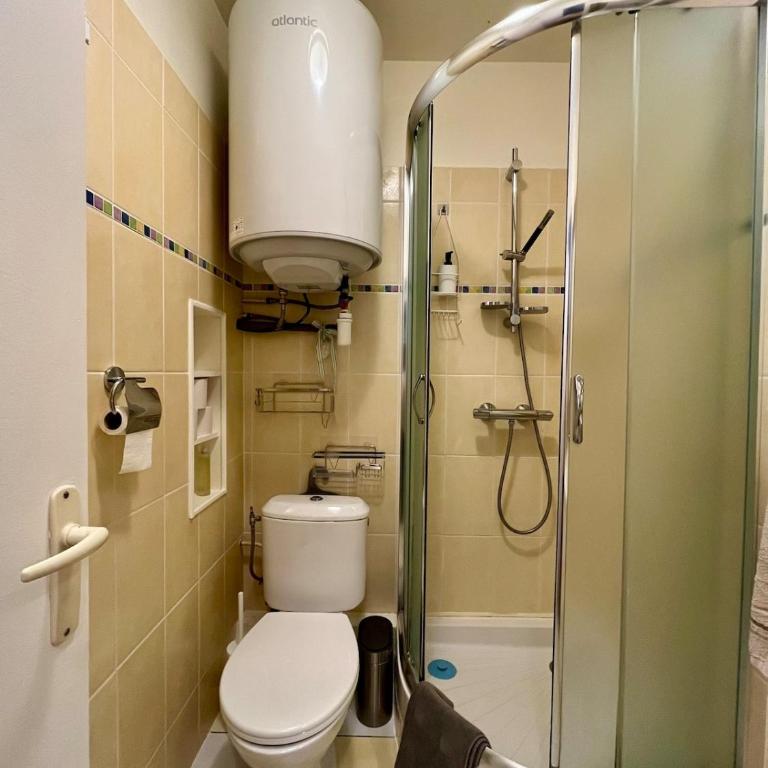 Vue mer, balcon, 50m plage & village, au calme - centre ville historique, 2P pour 4 maximum - Appartement 1 Chambre - 42
