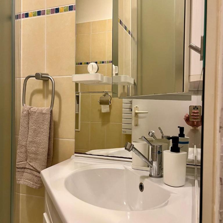 Vue mer, balcon, 50m plage & village, au calme - centre ville historique, 2P pour 4 maximum - Appartement 1 Chambre - 47
