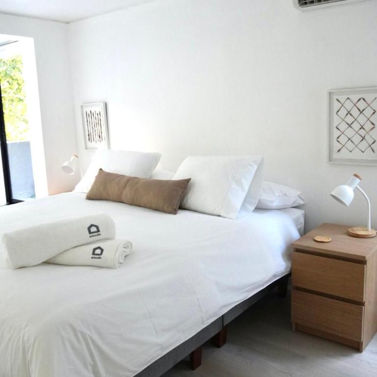 Terraza, Jardín y Diseño a pasos del Costanera Center - Apartamento de 2 dormitorios con balcón y terraza - 17