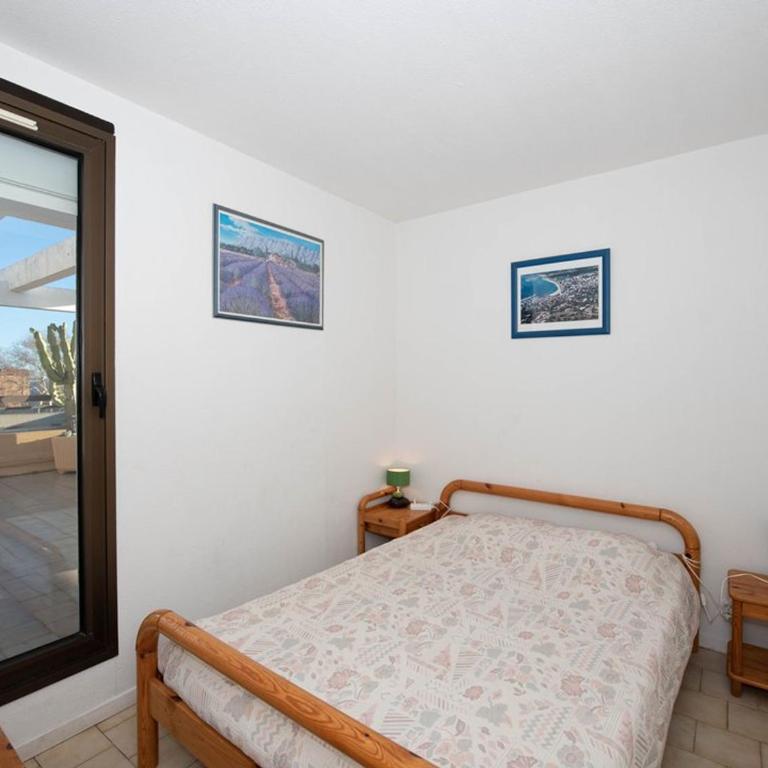 Lavandou, T2+Cabine, Terrasse 35m², Parking, Clim - Appartement 1 Chambre - 4