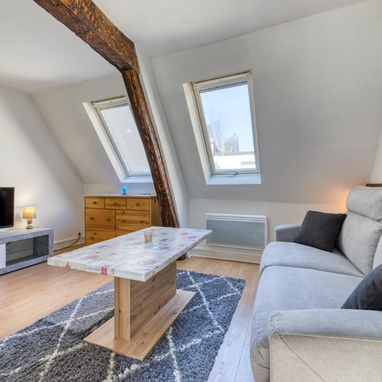 Appartement dans l'hypercentre de Rouen - Apartamento de 1 dormitorio - 8