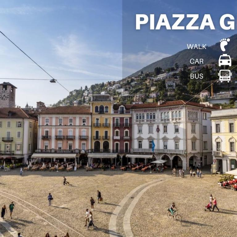 Locarno Centro, a pochi passi dal lago - Free Parking - Appartement 2 Chambres - 18
