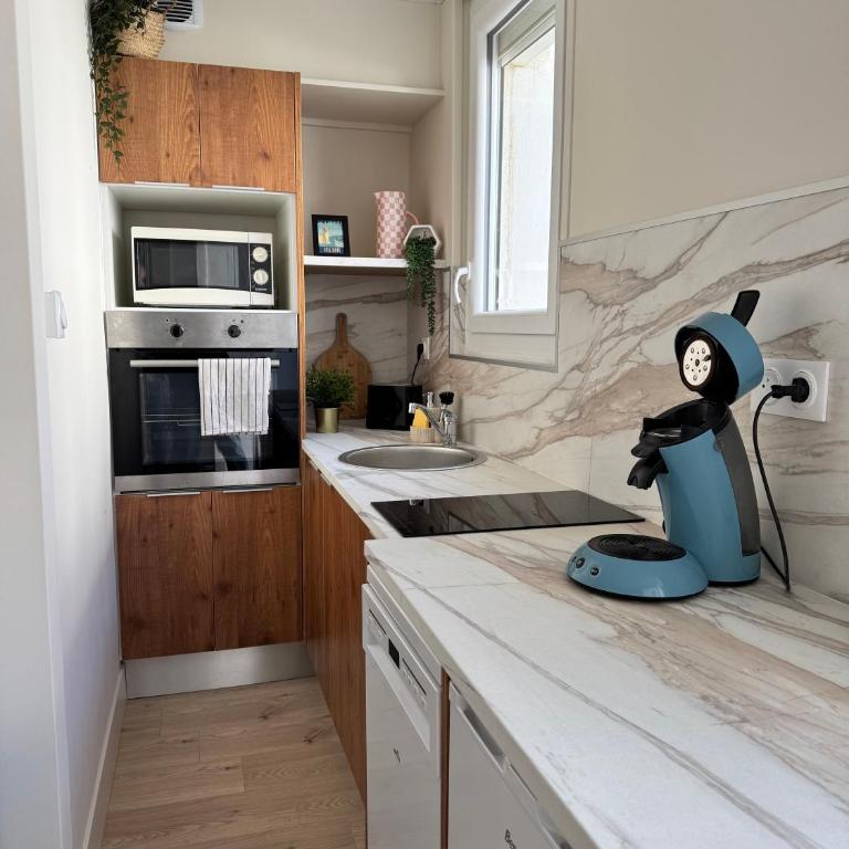 Appartement situé à 200m de la mer - Apartamento de 1 dormitorio - 2