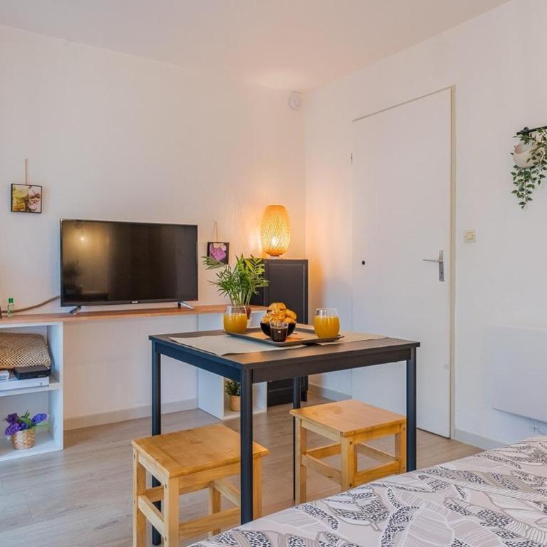 Les Muses - avec entrée autonome, clim neuve, jardin, parking privé & sa piscine ! - - Apartment - 7