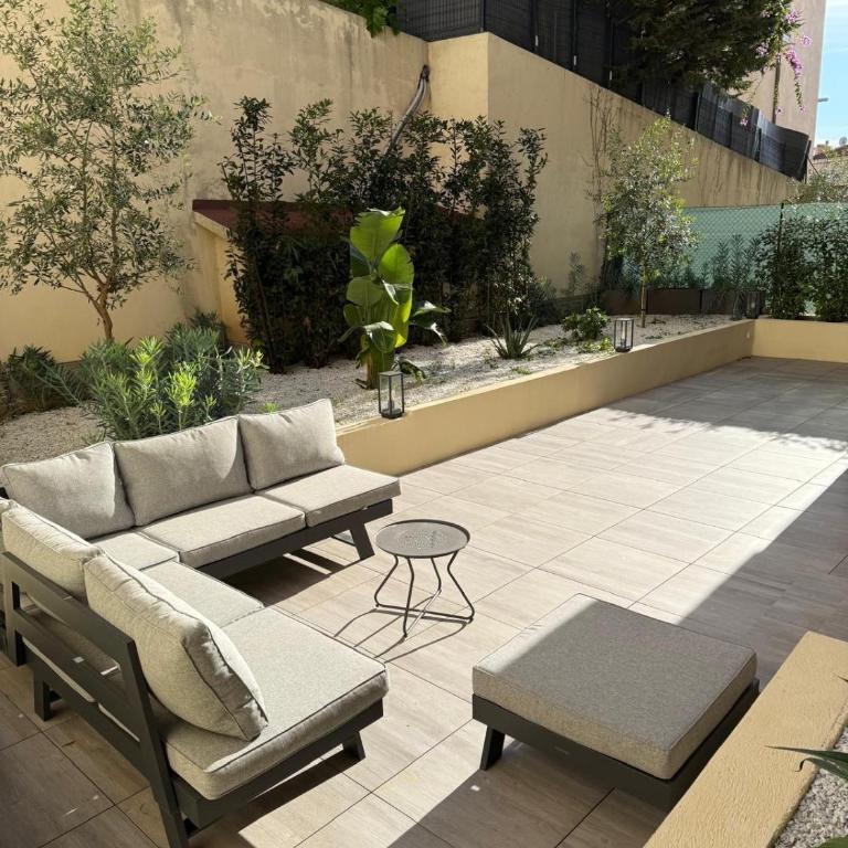 Cannes Garden Suquet, Terrasse & Garage - Apartment mit 2 Schlafzimmern und Terrasse - 1