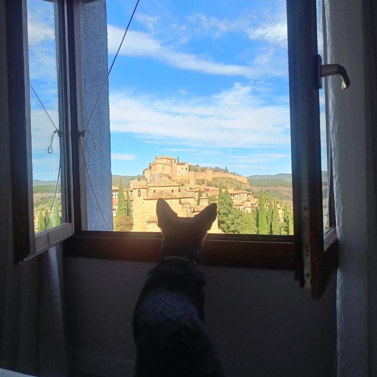 Hotel Santa Maria de Alquezar - Chambre Double avec Fenêtre - Vue sur Château - 1