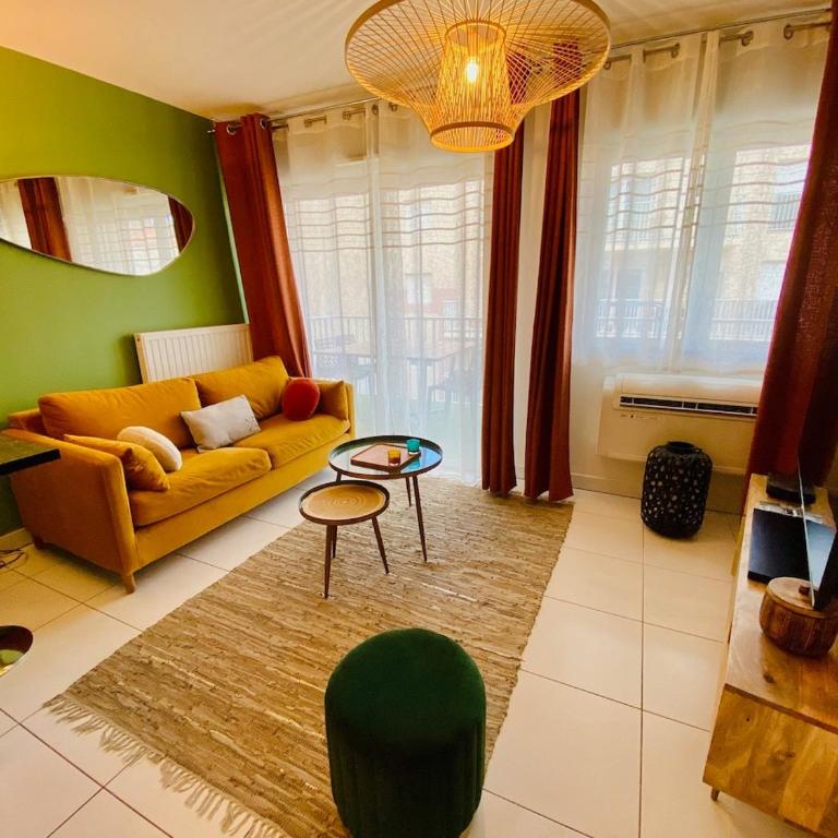 "Le Chai"T2 plein centre, Parking, Clim, Terrasse - Apartment mit 1 Schlafzimmer - 5