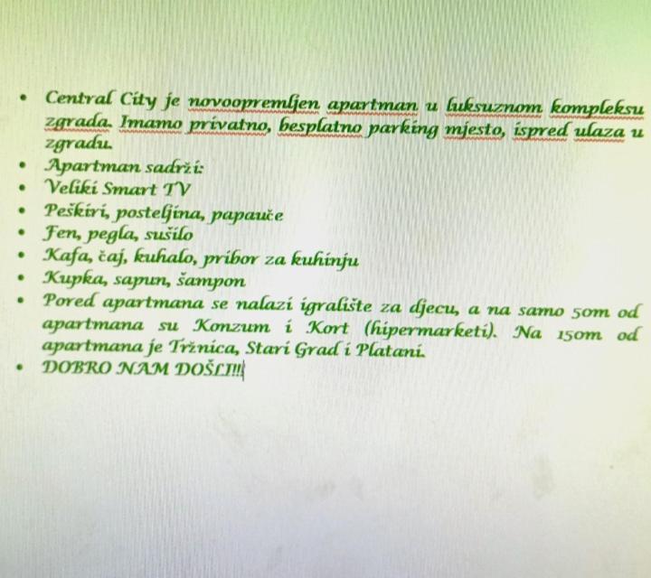 CENTRAL City - Apartman sa Balkonom i Lepim Pogledom - 53