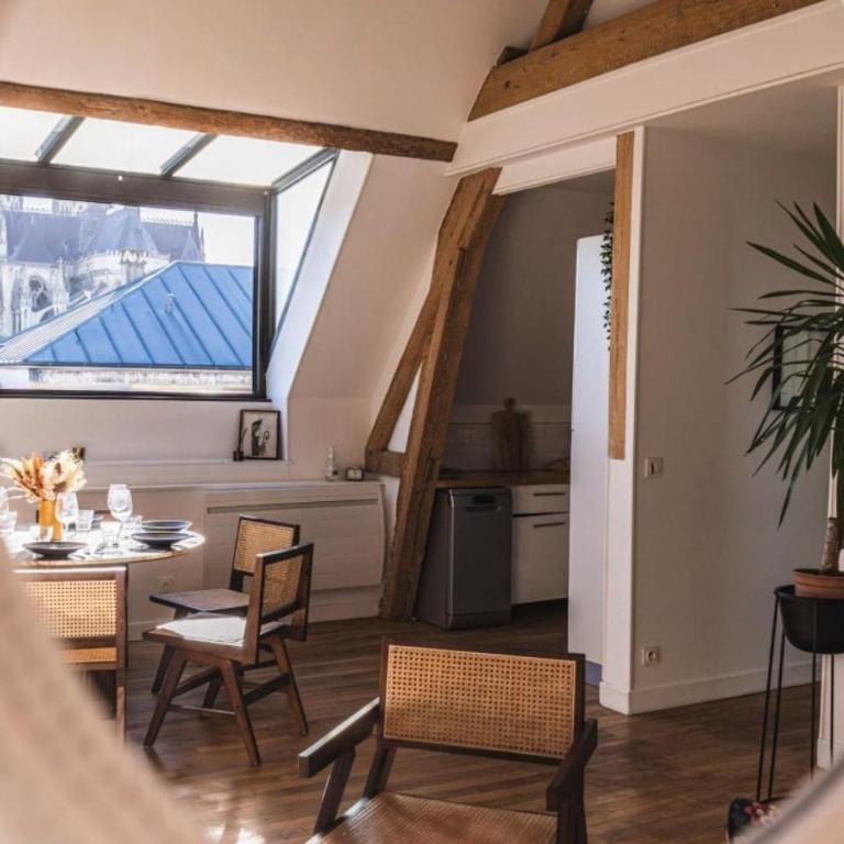 Appartement centre-ville Reims vue Cathédrale - Appartamento con 3 Camere da Letto - 8