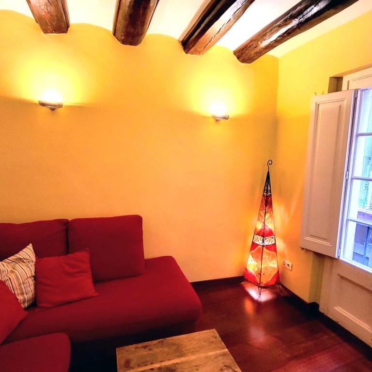 Apartment Ramblas Plaza Catalunya -Wi-Fi 300 Mbps - Apartamento Estudio - 1 cama doble - 2