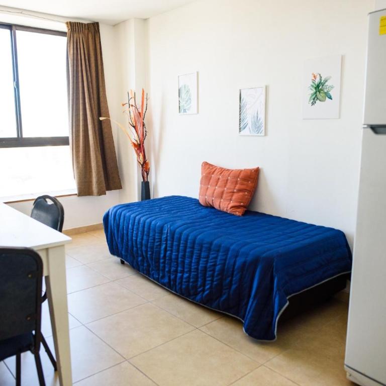 Dpto 1 habitación con cochera - Apartamento de 1 dormitorio - 1