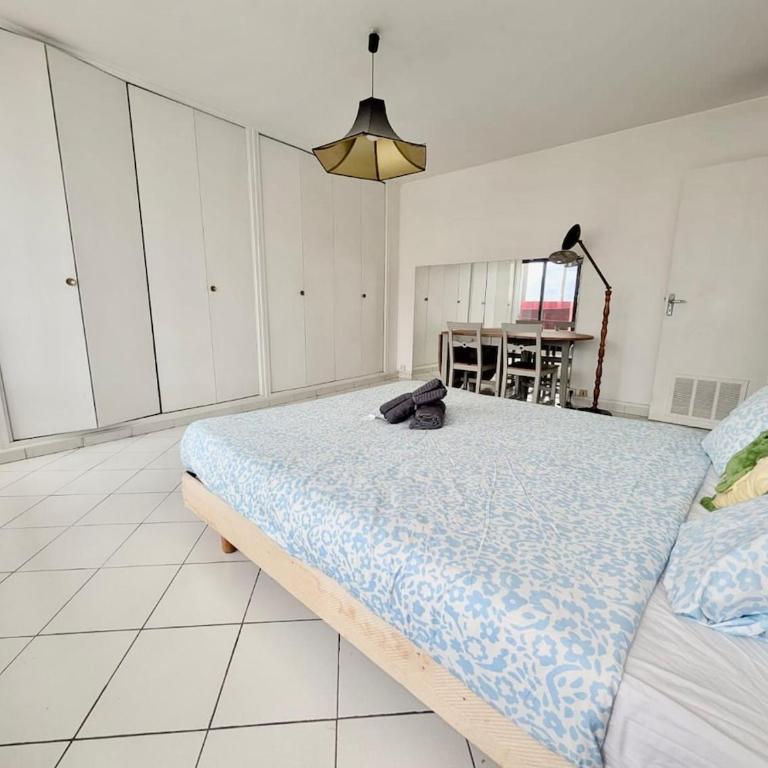 80 m2 - 8th Floor with Free Parking - 5 guests - Appartement 2 Chambres - 1