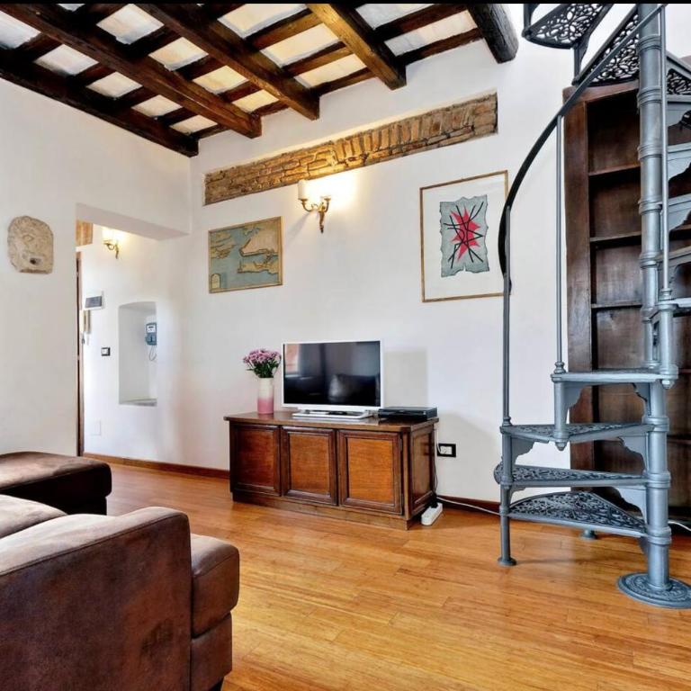Trastevere Penthouse amazing terrace - Two-Bedroom Apartment - 15