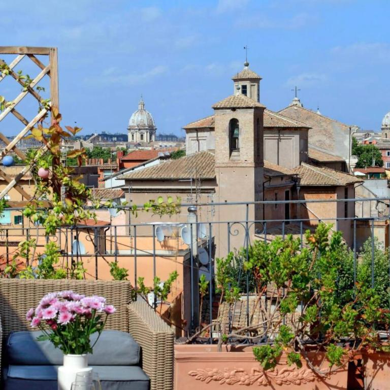 Trastevere Penthouse amazing terrace - Two-Bedroom Apartment - 5