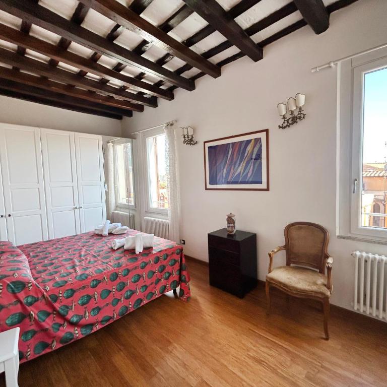 Trastevere Penthouse amazing terrace - Two-Bedroom Apartment - 9