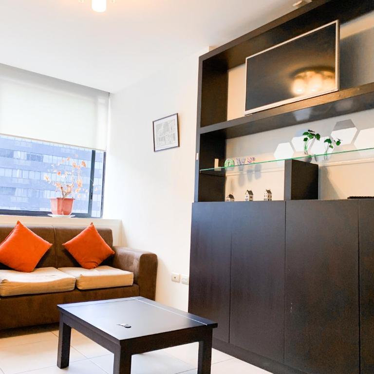 Suite vista al rio desde piso alto parking - One-Bedroom Apartment with River View - 16
