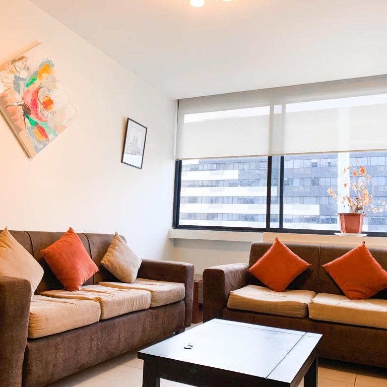 Suite vista al rio desde piso alto parking - One-Bedroom Apartment with River View - 11