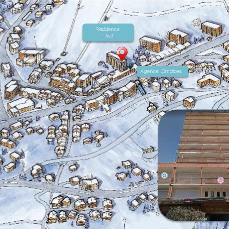 Courchevel 1650 - Appart 6 pers au pied des pistes, balcon sud - FR-1-563-161 - Studio - 12