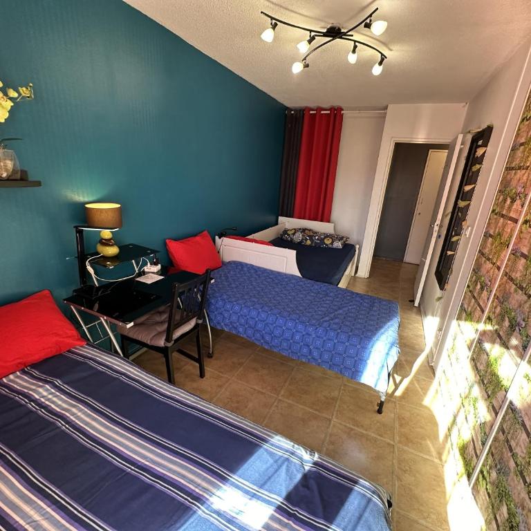 Meublé Les Dômes du Parc 6ème - Appartement 3 Chambres avec Balcon - 14